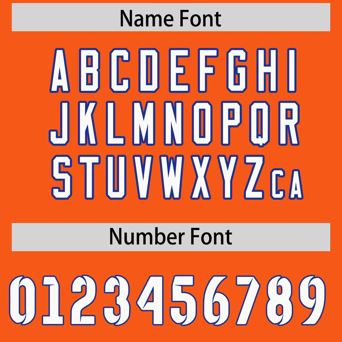 Custom Orange Royal Blue Tangled Lines Pattern Raglan Long Sleeve Performance T-Shirt