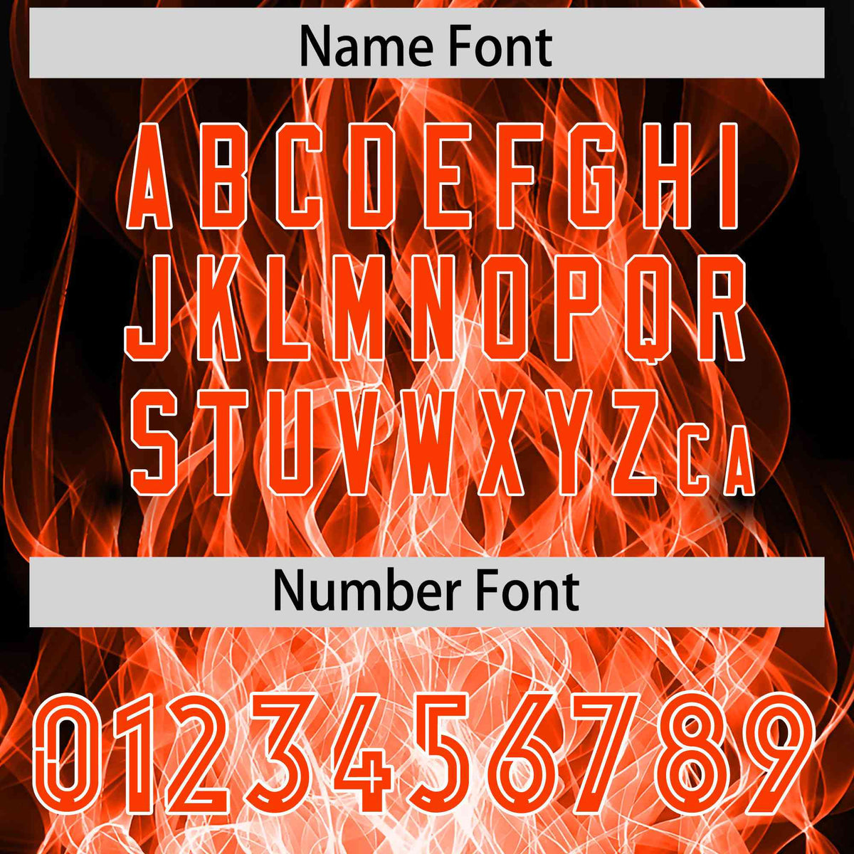 Custom Black Orange Colorful Flame Pattern Long Sleeve Performance T-Shirt