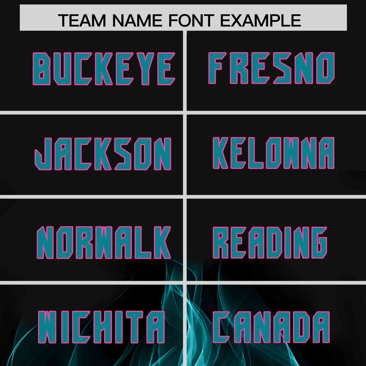 Custom Black Teal Colorful Flame Pattern Long Sleeve Performance T-Shirt