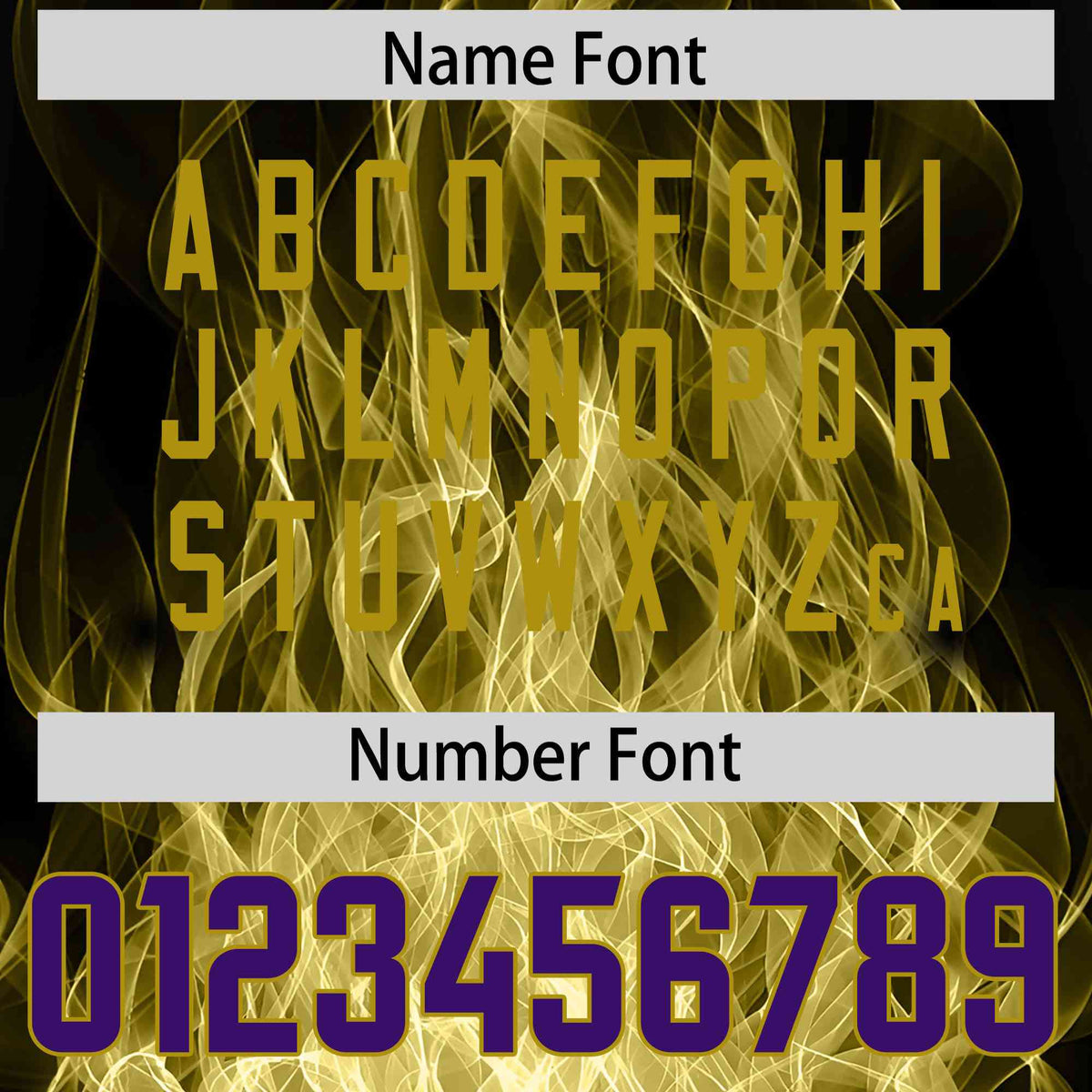 Custom Black Old Gold Colorful Flame Pattern Long Sleeve Performance T-Shirt