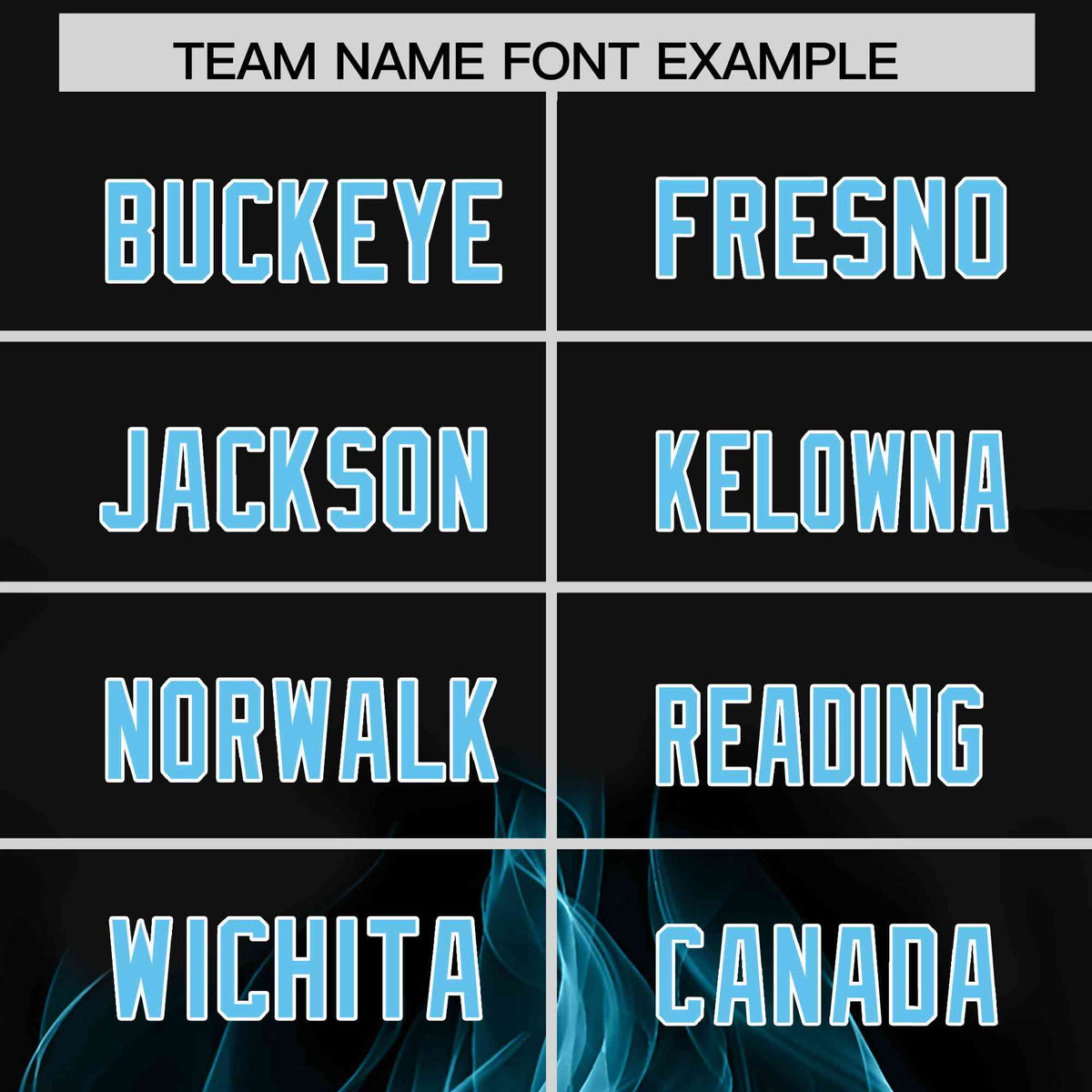 Custom Black Sky Blue Colorful Flame Pattern Long Sleeve Performance T-Shirt