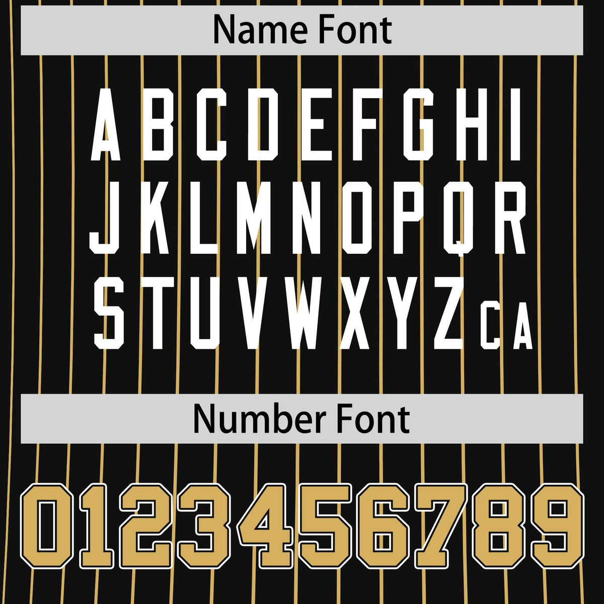 Custom Old Gold Black White Reversible Stripe Fashion T-shirt| KXKSHOP