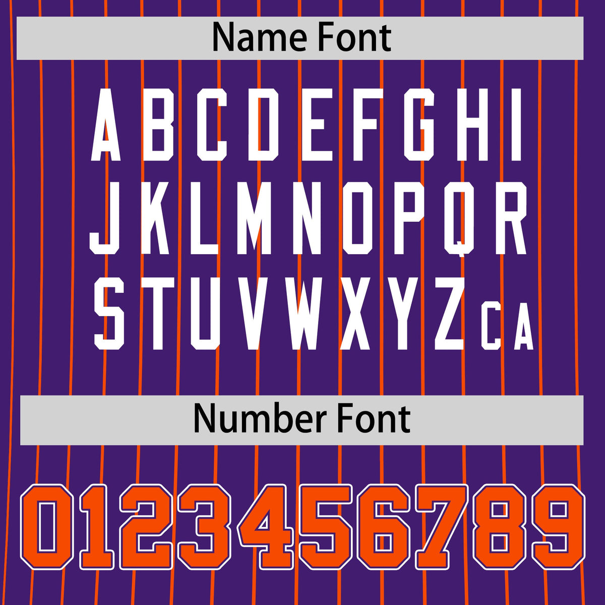 Custom Orange Purple White Reversible Stripe Fashion T-shirt| KXKSHOP