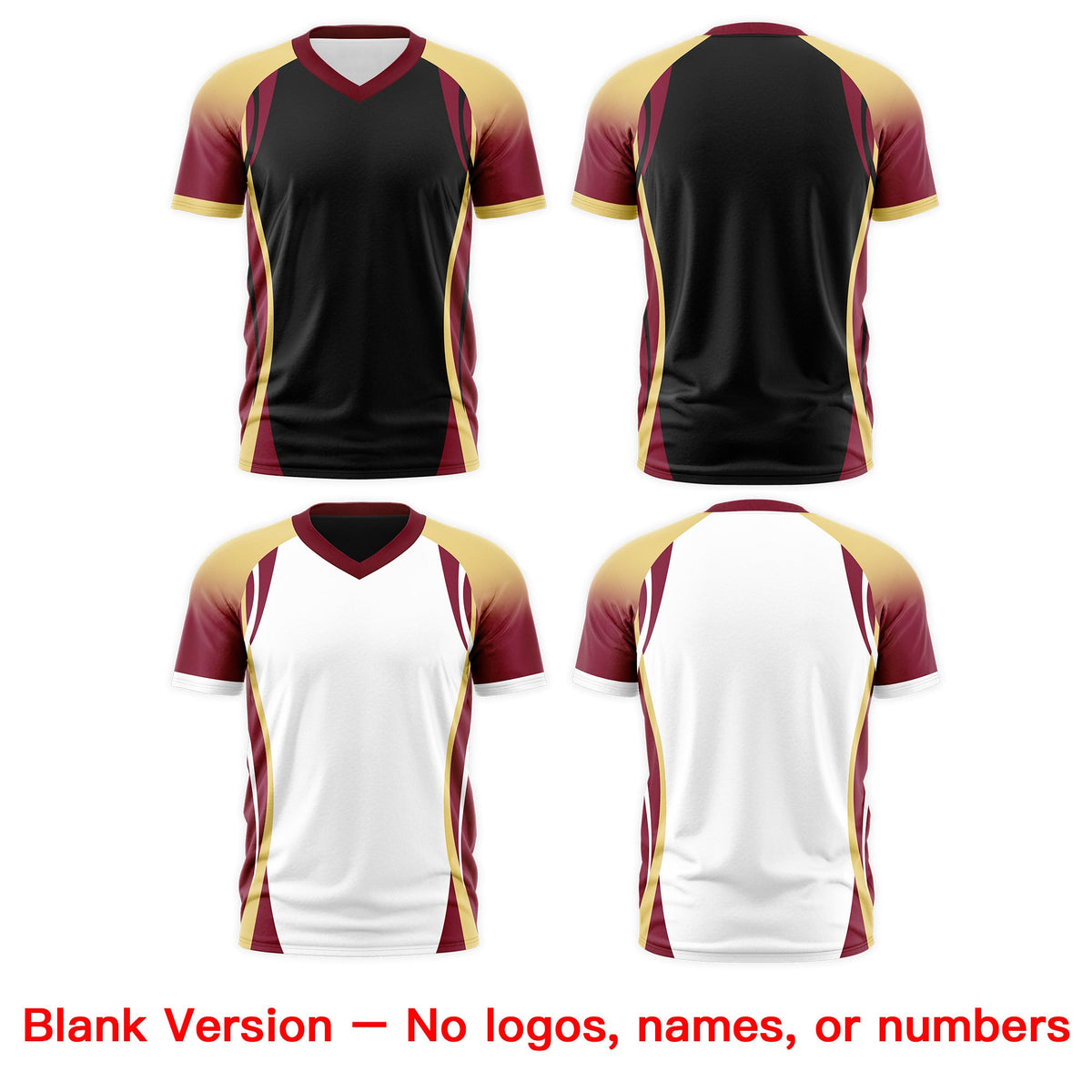 Custom Black Khaki Crimson Reversible Breathable T-shirt| KXKSHOP