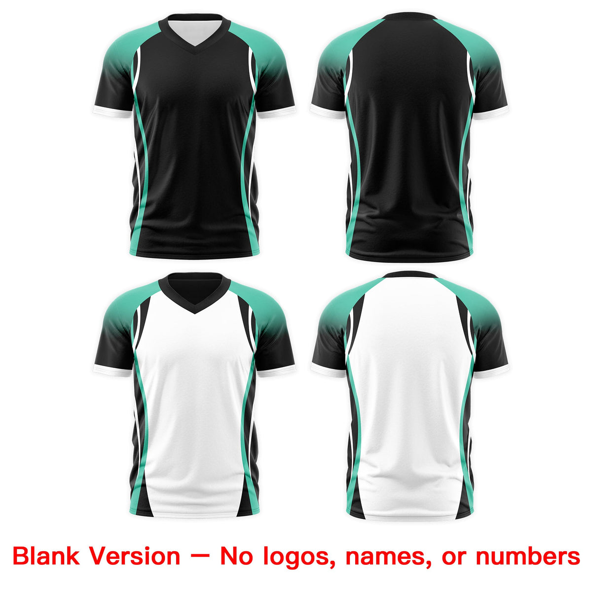 Custom Black Bright Green White Reversible Breathable T-shirt| KXKSHOP