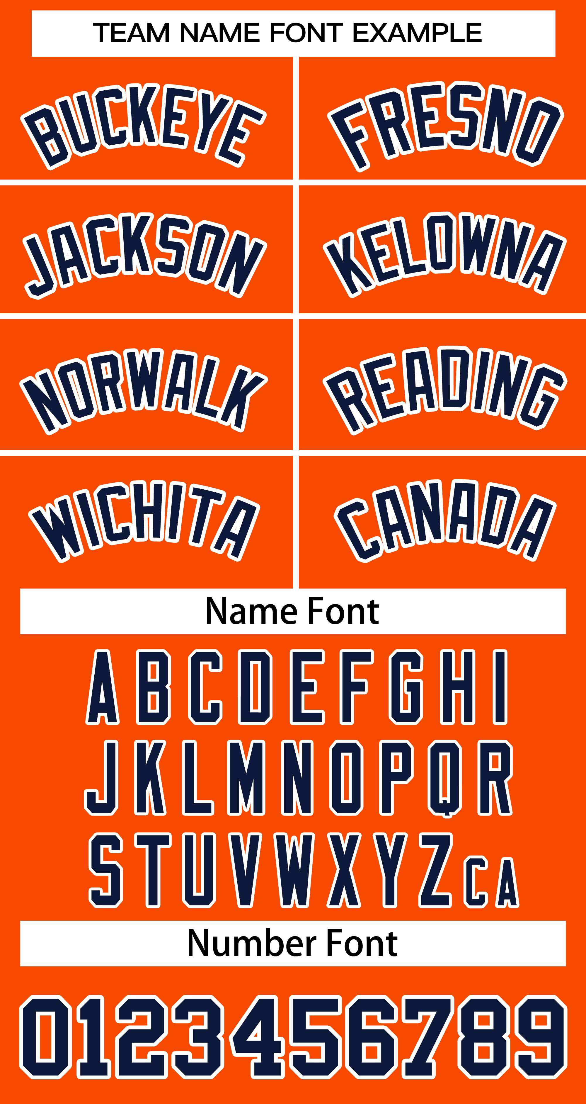 Custom Orange Navy White Classic Style Baseball Jersey for Women