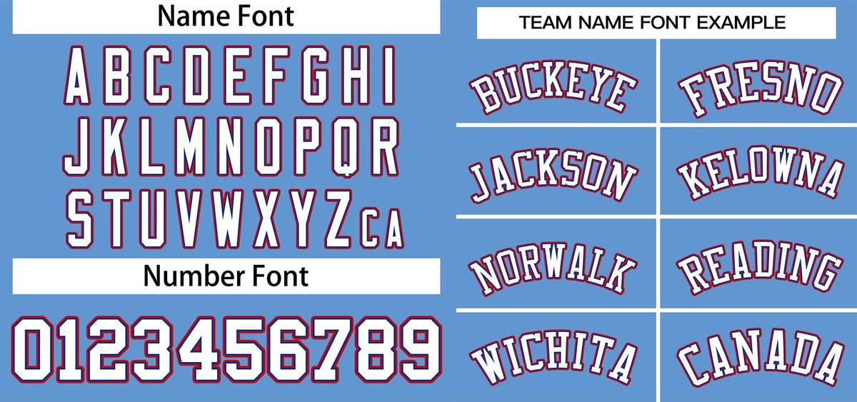 Custom Light Blue White-Red Sport Classic Style Pullover Fashion Hoodie Uniform| KXKSHOP