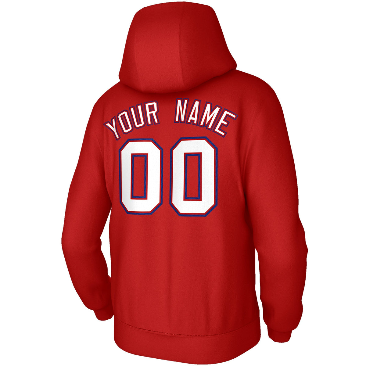 Custom Red White-Navy Sport Classic Style Hoodie Pullover Fashion Uniform| KXKSHOP