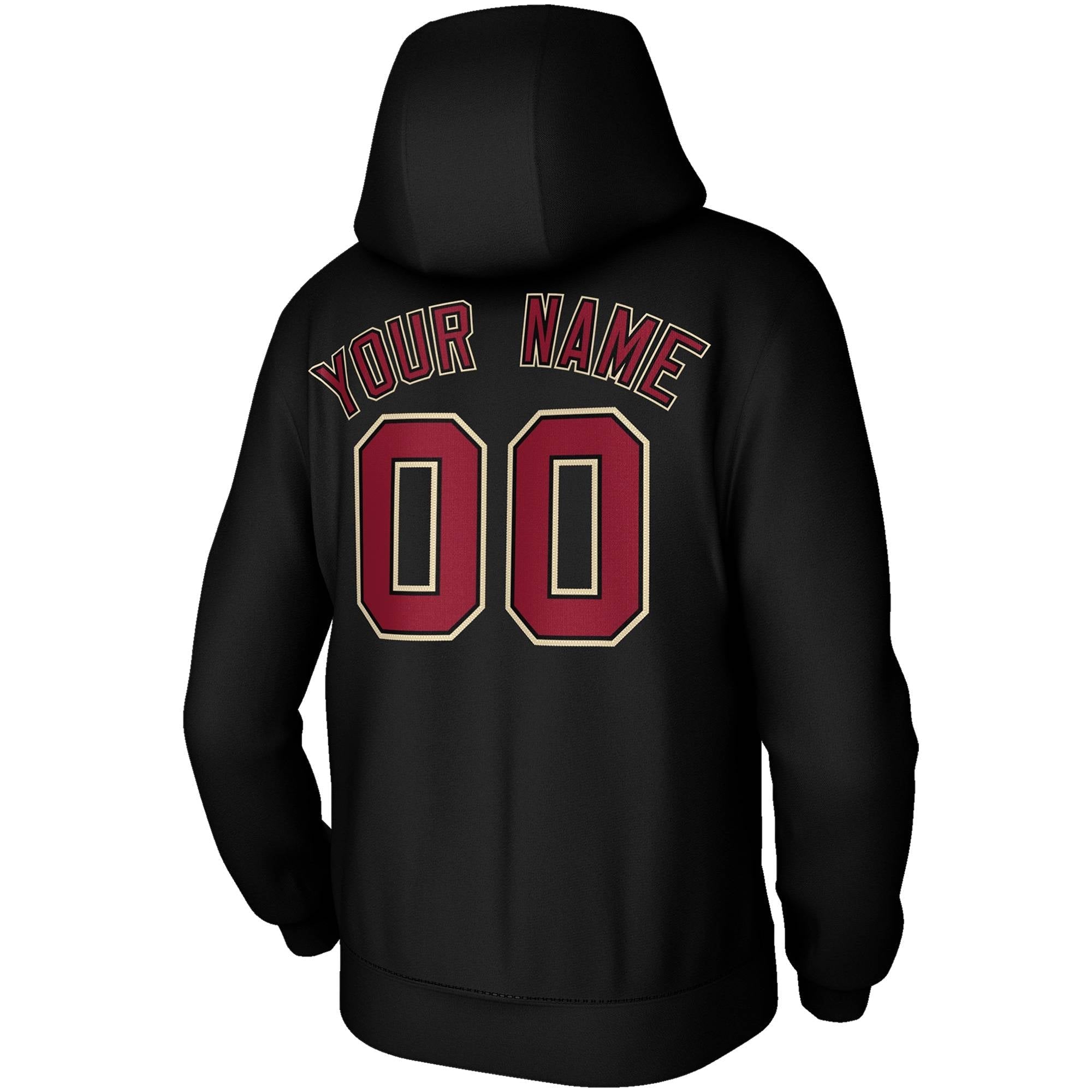 Custom Classic Style Hoodie Fashion Black Athletic Pullover Sweatshirt| KXKSHOP