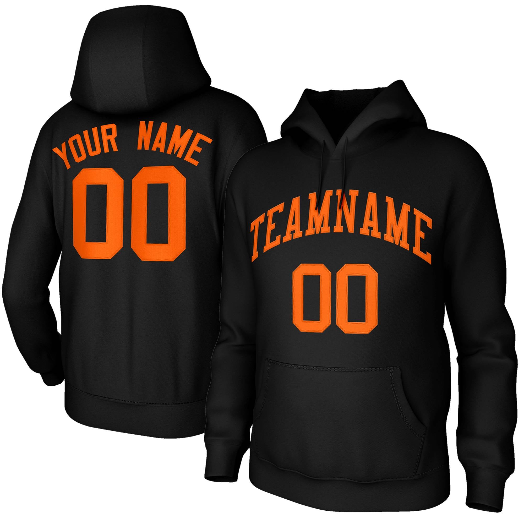Custom Classic Style Hoodie Fashion Athletic Pullover Sports Black Sweatshirt| KXKSHOP