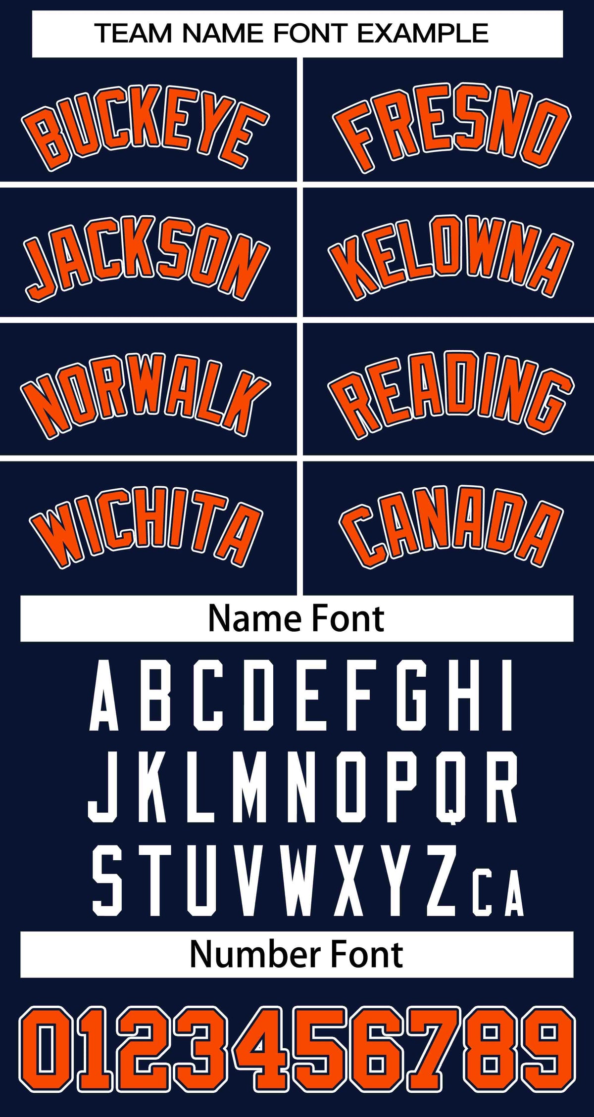 Custom Navy Orange-Navy Classic Style Authentic Two-Button Softball Jersey