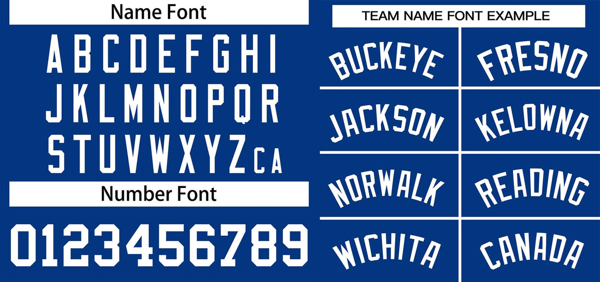 Custom Royal White Classic Style Authentic Two-Button Softball Jersey