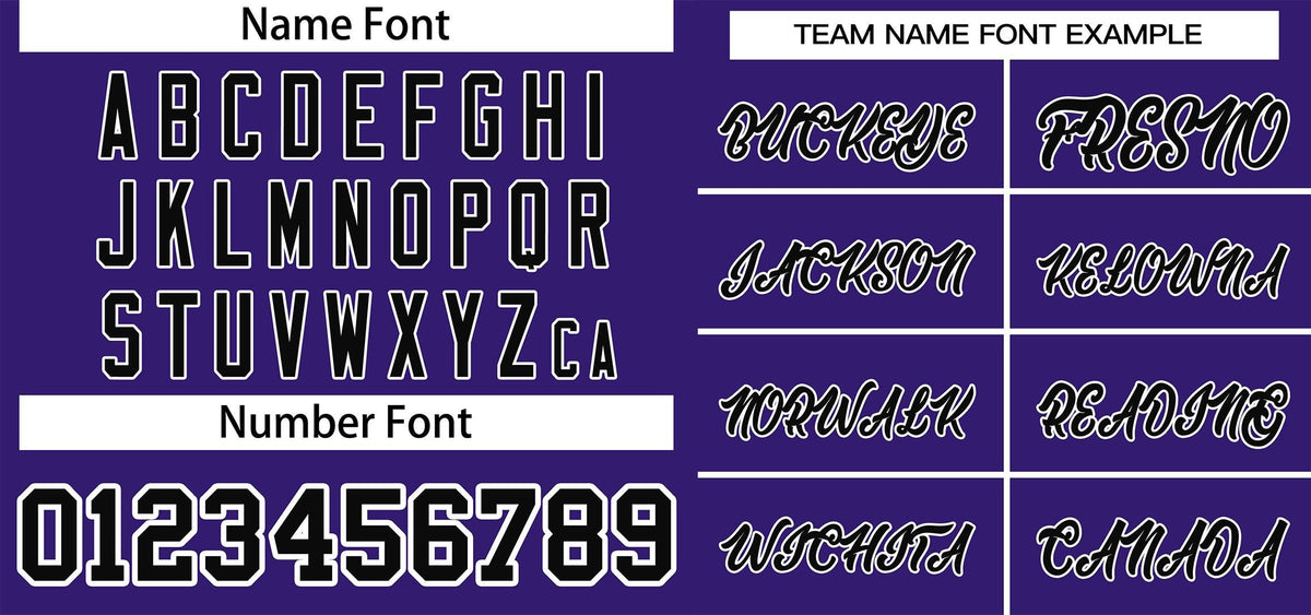 Custom Stitched Purple Black-White Classic Style Sweatshirt Pullover Hoodie| KXKSHOP