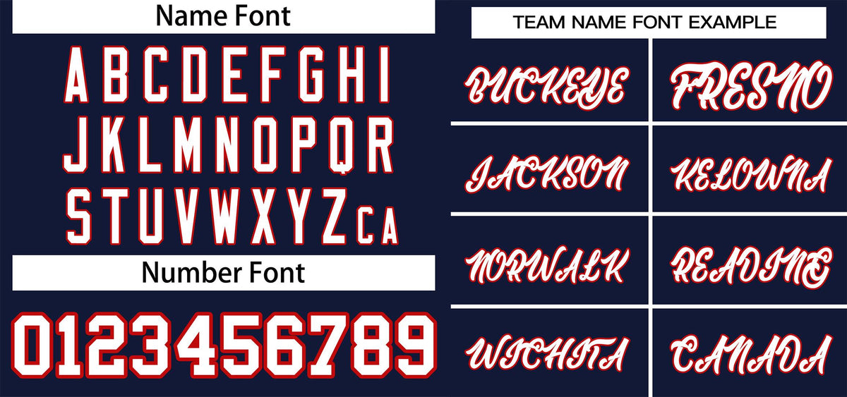 Custom Stitched Navy White-Red Classic Style Sweatshirt Pullover Hoodie| KXKSHOP