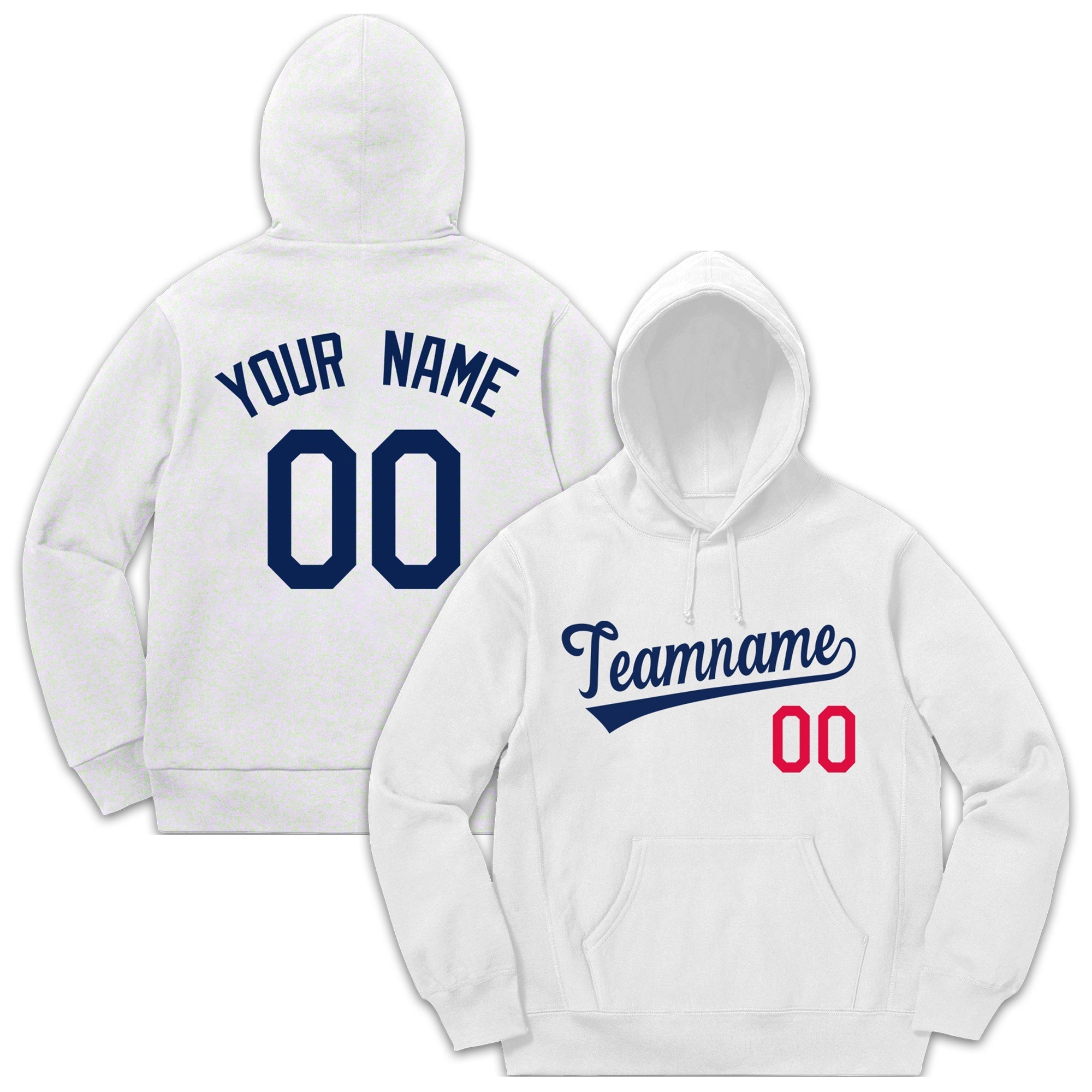 Custom White Classic Style Sweatshirt Fashion Hoodie Uniform| KXKSHOP