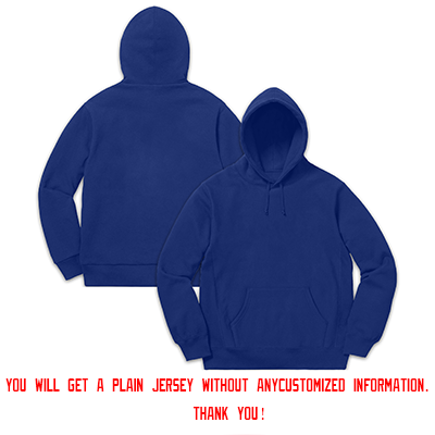 Custom Royal White Classic Style Pullover Fashion Hoodie Uniform| KXKSHOP