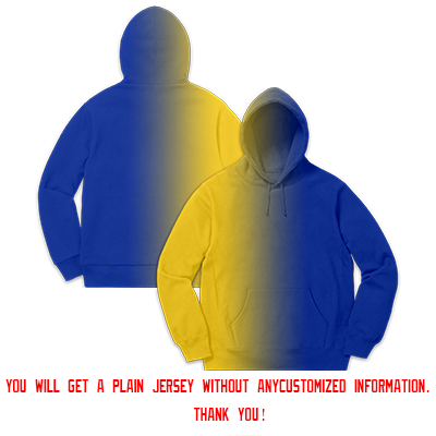 Custom Yellow Royal Gradient Fashion Casual Pullover Hoodie| KXKSHOP