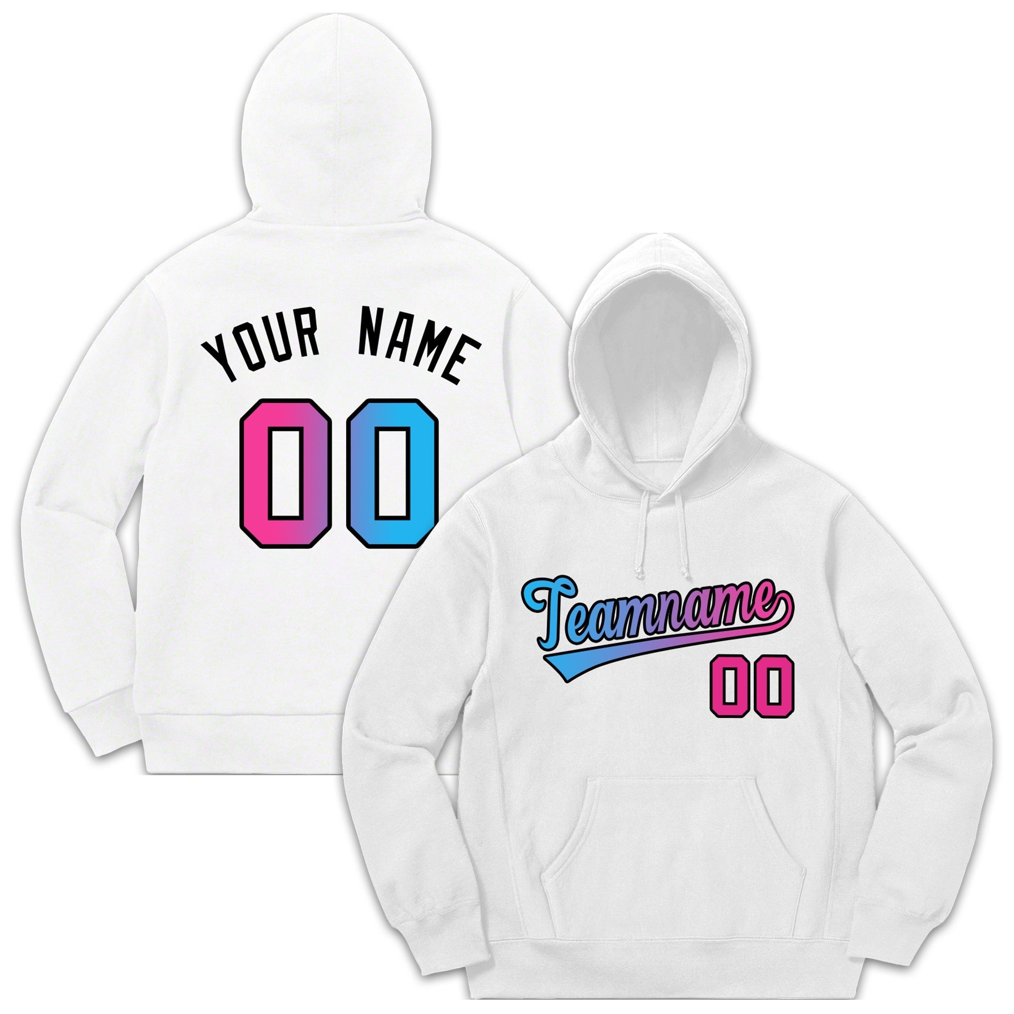 Custom White Classic Style Sweatshirt Fashion Hoodie Uniform| KXKSHOP