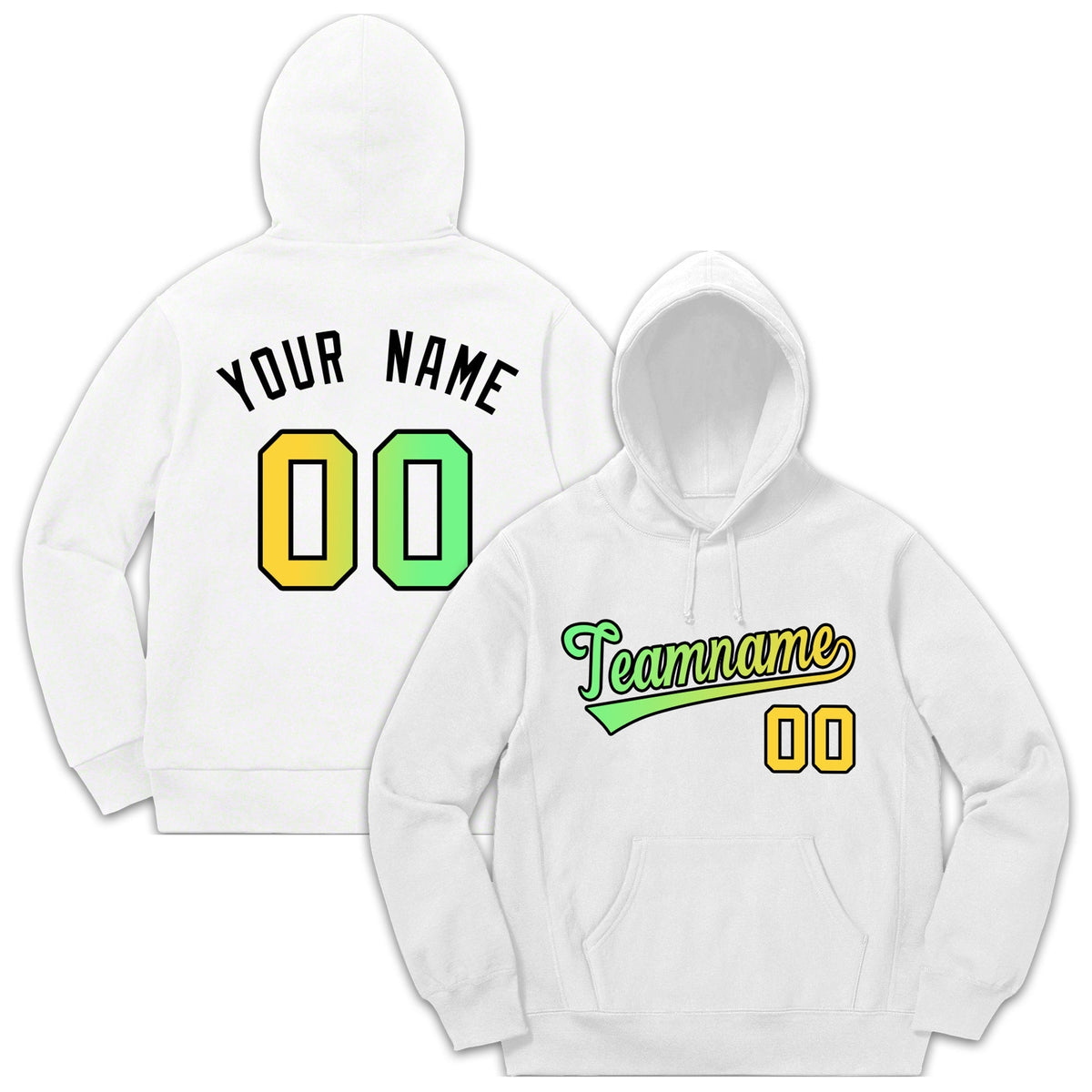 Custom White Classic Style Sweatshirt Fashion Hoodie Uniform| KXKSHOP