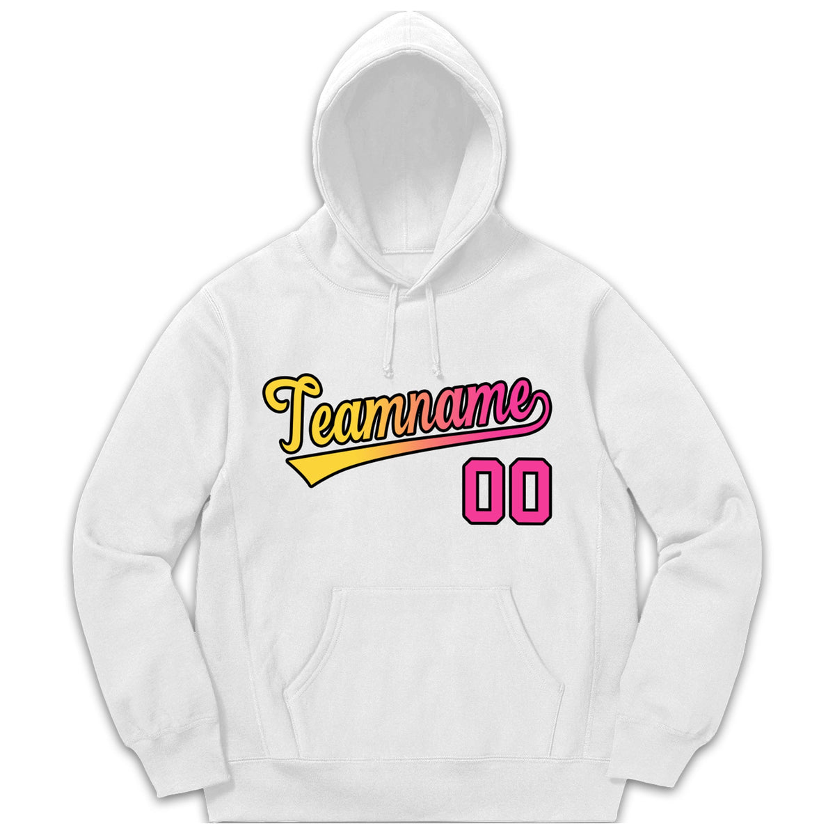 Custom White Classic Style Sweatshirt Fashion Hoodie Uniform| KXKSHOP