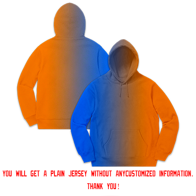Custom Stitched Sportwear Royal Orange Gradient Fashion Casual Pullover Hoodie| KXKSHOP