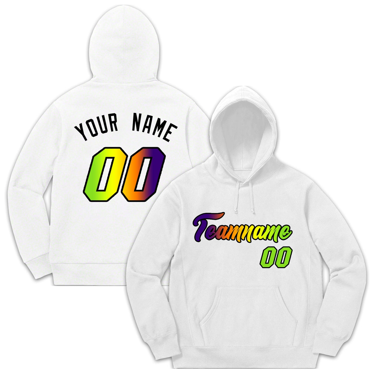 Custom White Classic Style Sweatshirt Fashion Hoodie Uniform| KXKSHOP