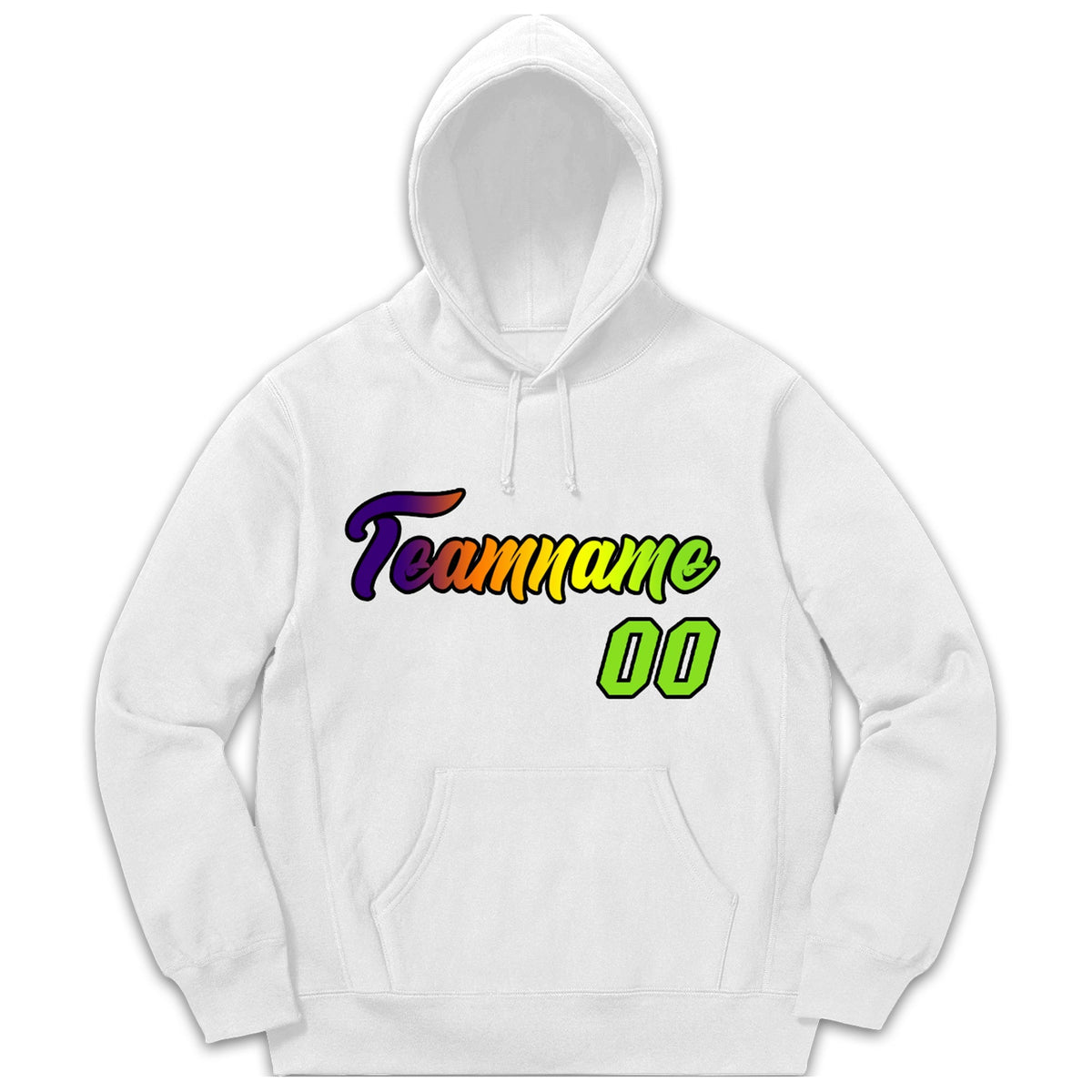 Custom White Classic Style Sweatshirt Fashion Hoodie Uniform| KXKSHOP
