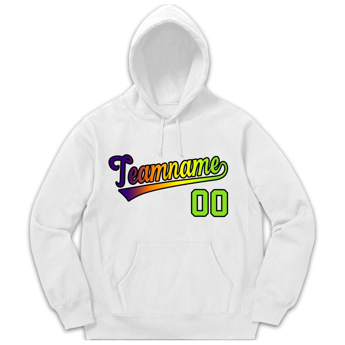 Custom White Classic Style Sweatshirt Fashion Hoodie Uniform| KXKSHOP