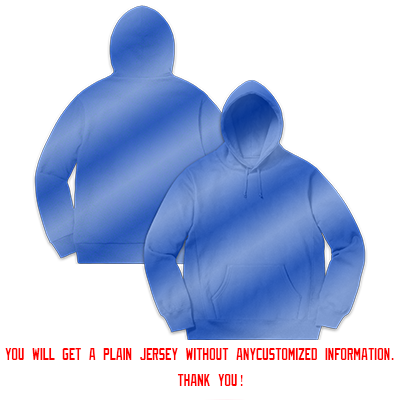 Custom Light Blue Gradient Fashion Casual Pullover Hoodie| KXKSHOP