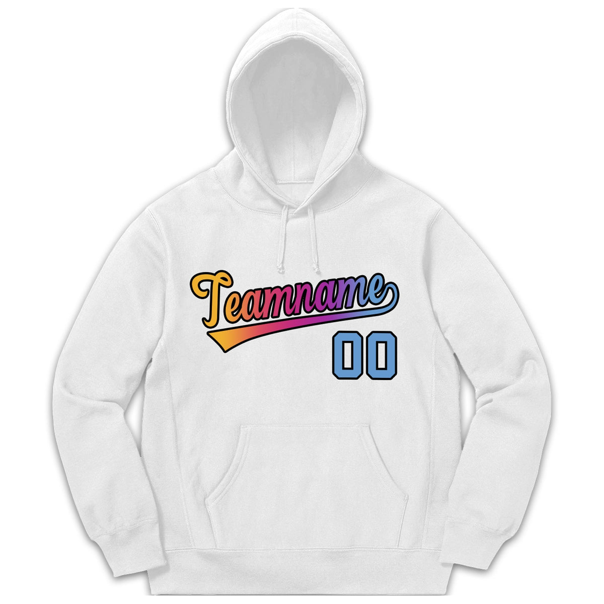 Custom White Classic Style Sweatshirt Fashion Hoodie Uniforms| KXKSHOP