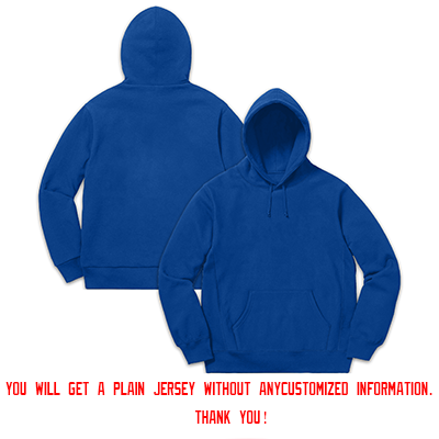 Custom Royal White Classic Style Pullover Fashion Hoodie Uniform| KXKSHOP