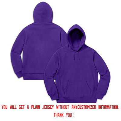 Custom Purple Black-White Classic Style Pullover Fashion Hoodie Uniform| KXKSHOP