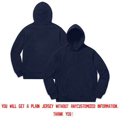 Custom Navy Aqua-Gray Classic Style Sweatshirt Fashion Hoodie Uniform| KXKSHOP