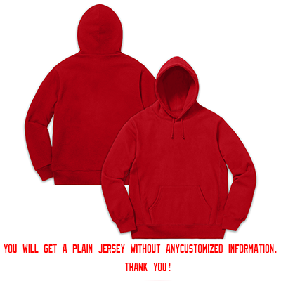 Custom Red White-Red Classic Style Pullover Fashion Hoodie Uniform| KXKSHOP