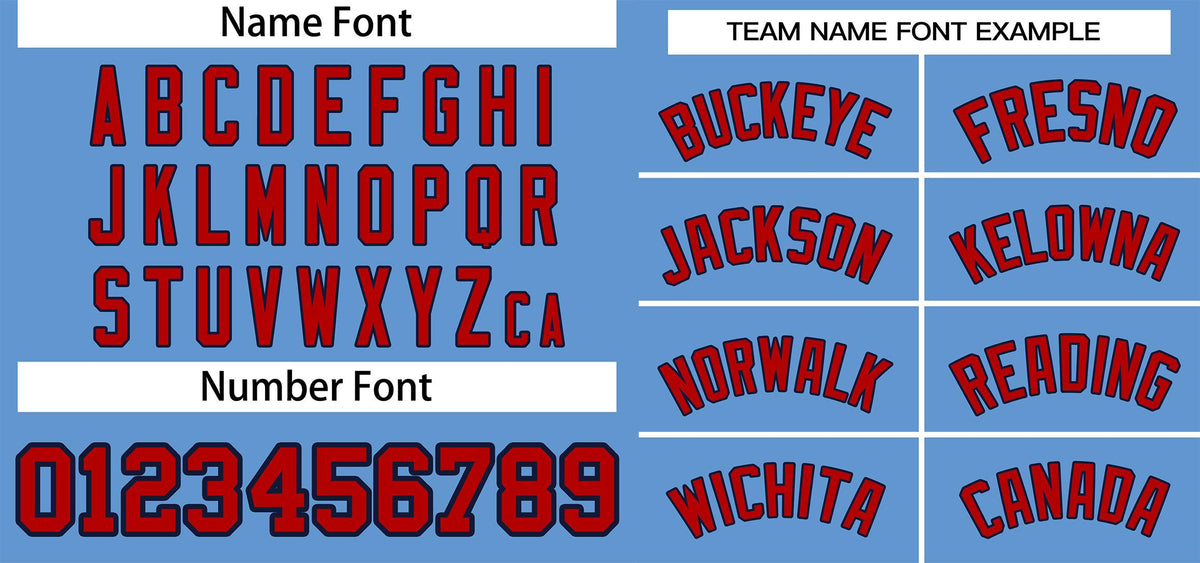 Custom Stitched Light Blue Red-Black Classic Style Hoodie Training Uniform| KXKSHOP