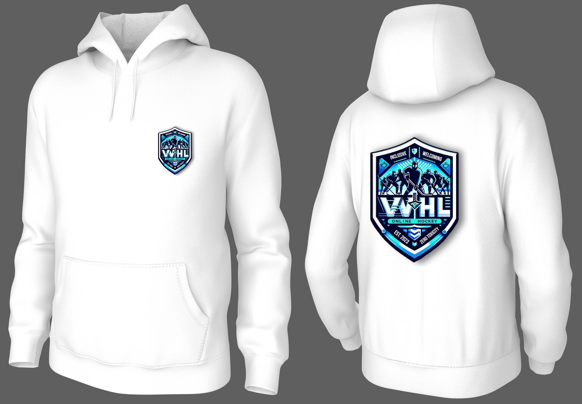 VVHL Custom White Hoodie| KXKSHOP