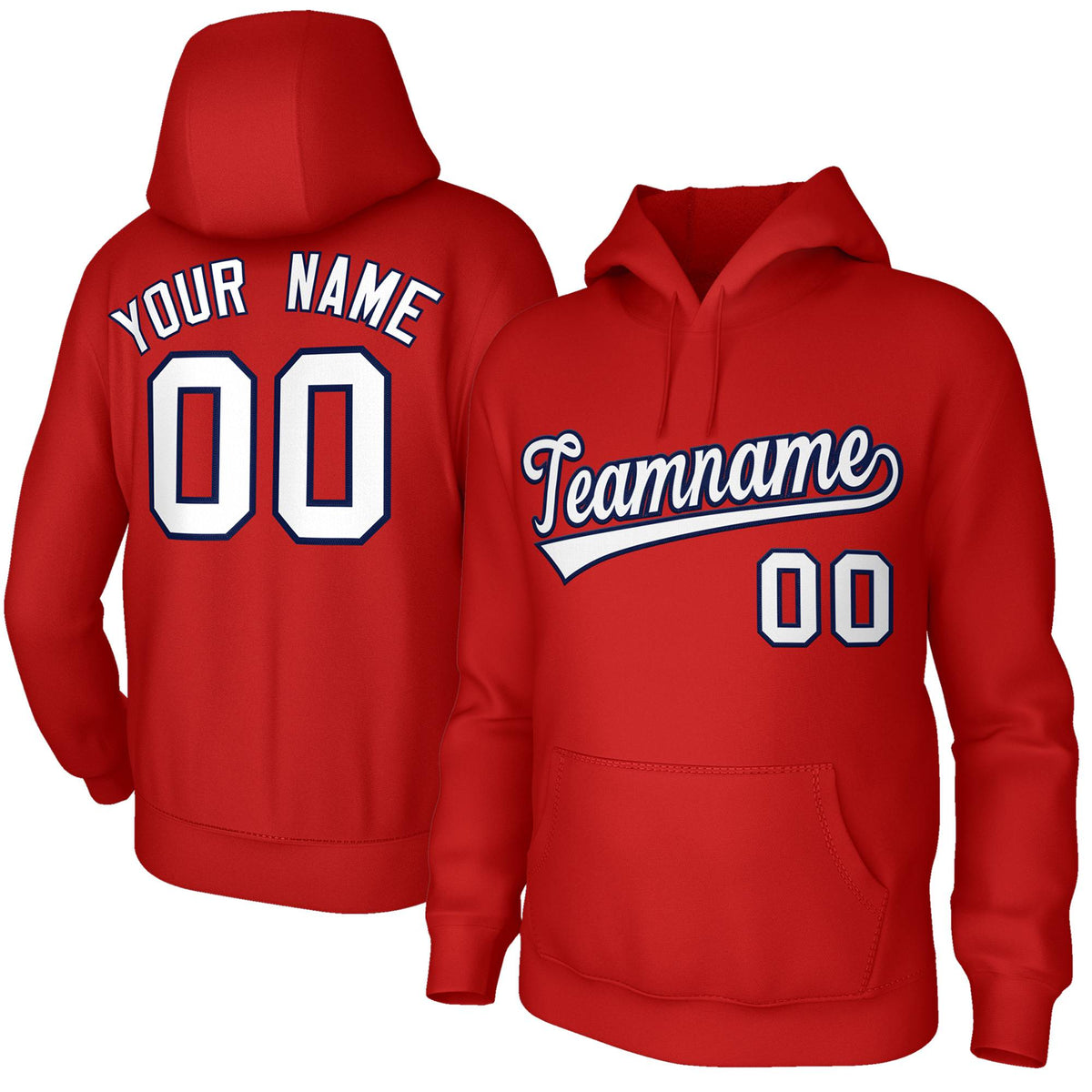 Custom Classic Style Hoodie Game Red Training Uniform| KXKSHOP