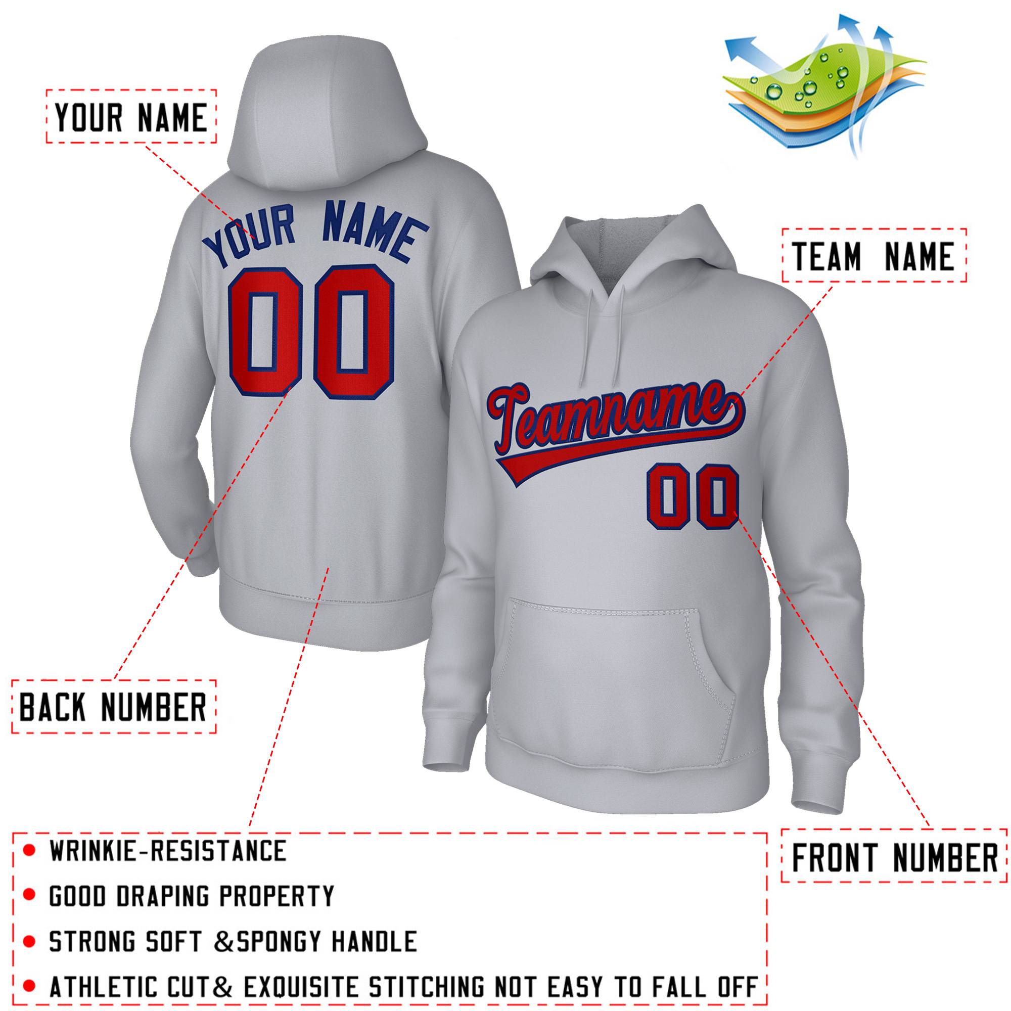 Custom Classic Style Hoodie Game Grey Training Uniform| KXKSHOP