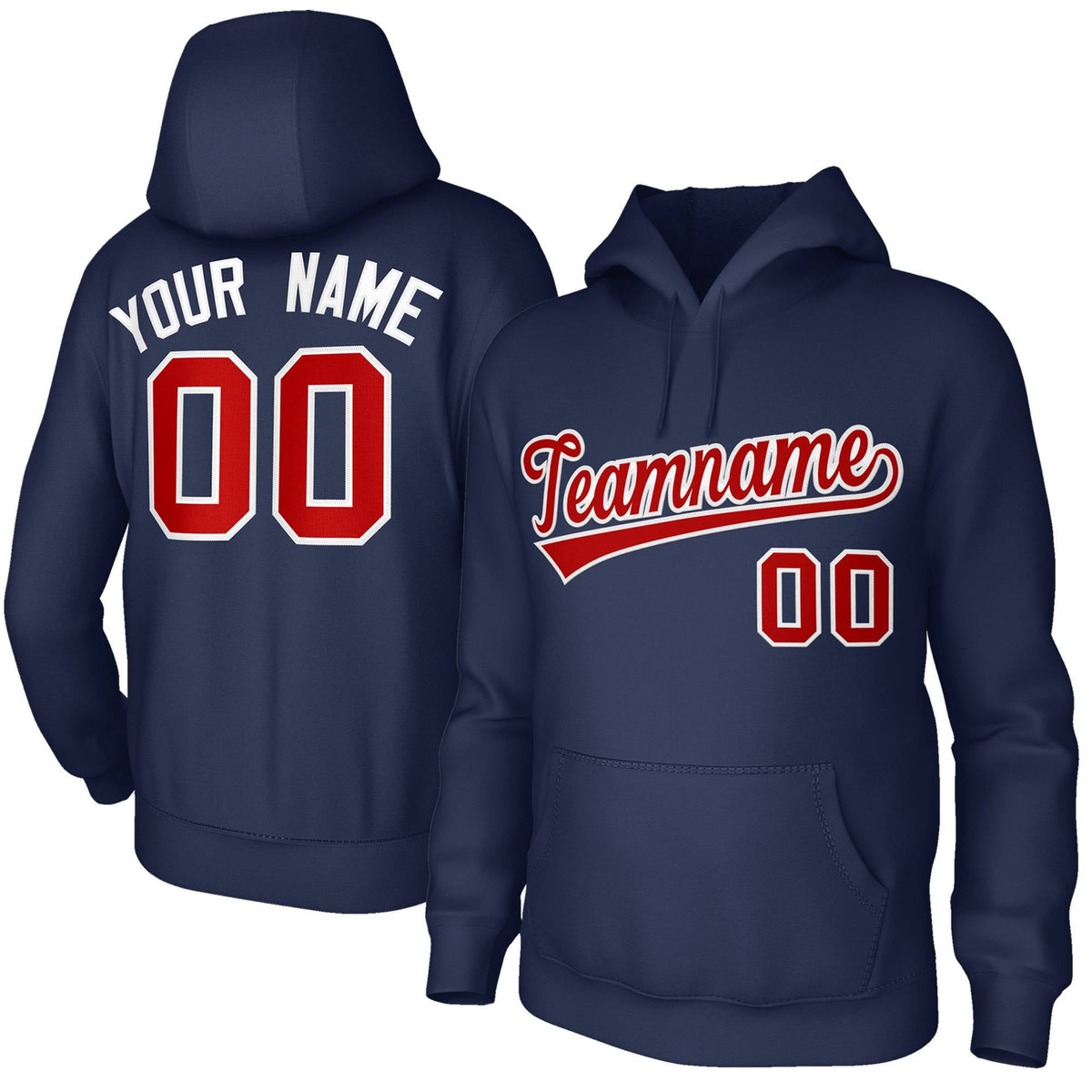 Custom Classic Style Hoodie Game Navy Blue Training Uniform| KXKSHOP