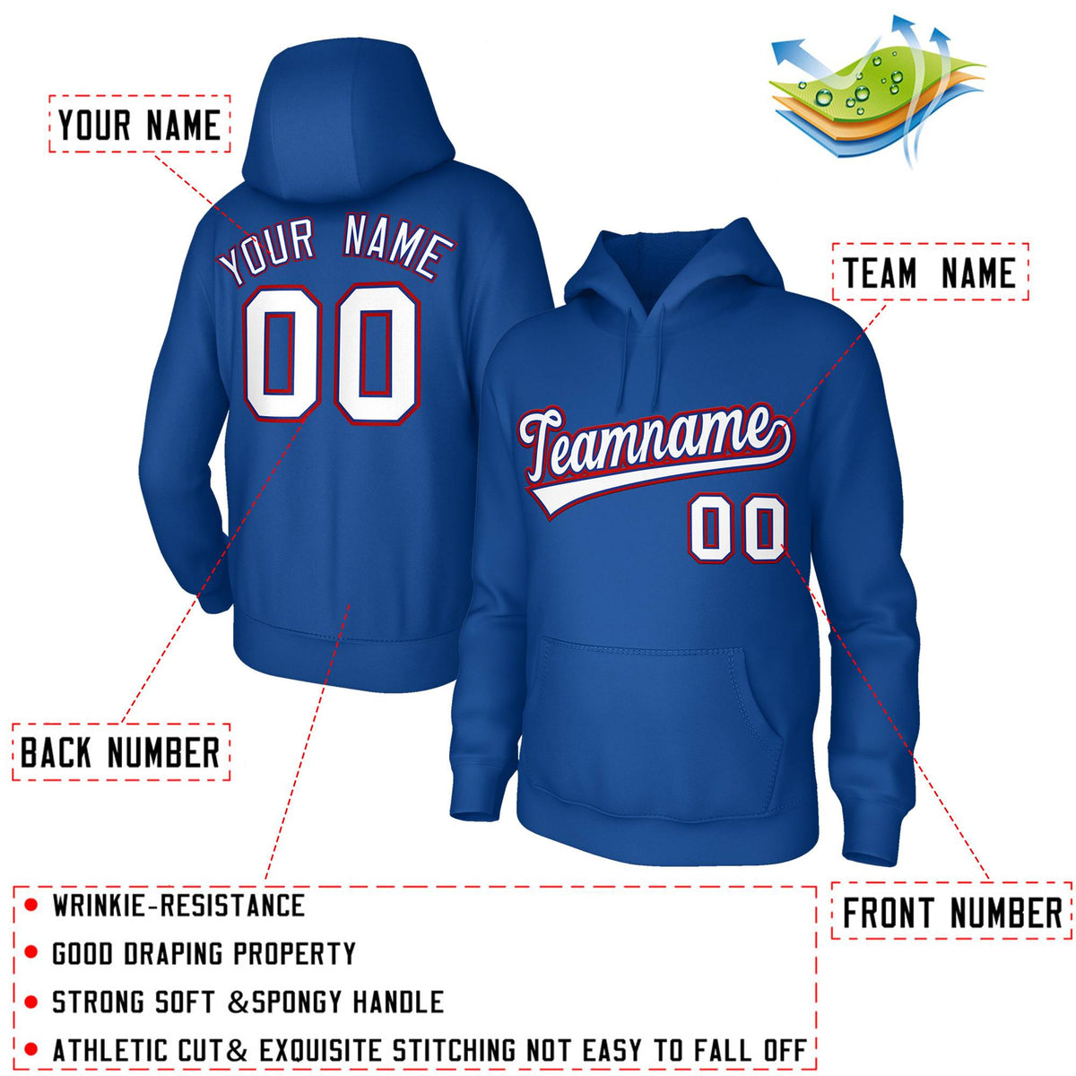Custom Classic Style Hoodie Game Royal Training Uniform| KXKSHOP