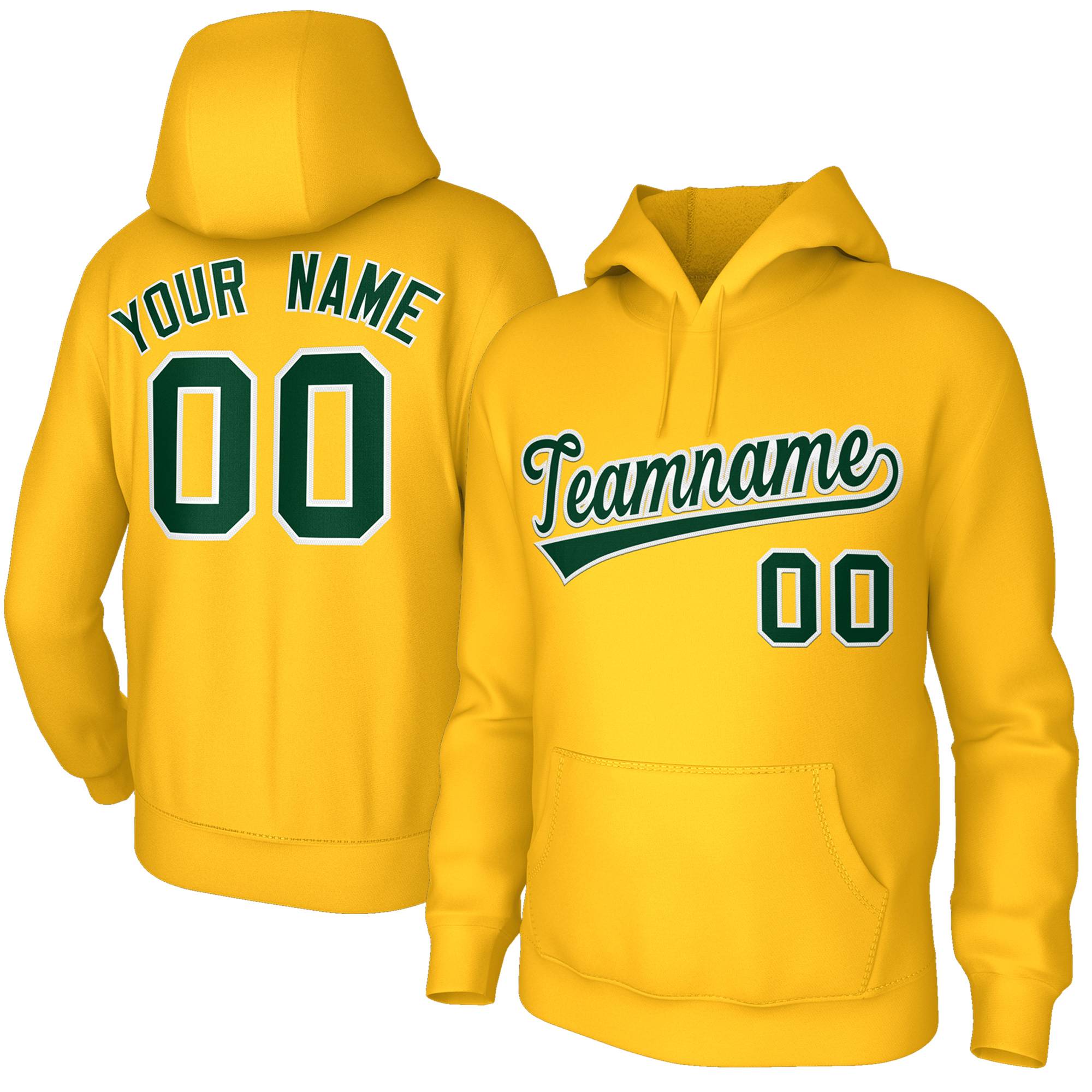 Custom Classic Style Hoodie Game Yellow Training Uniform| KXKSHOP