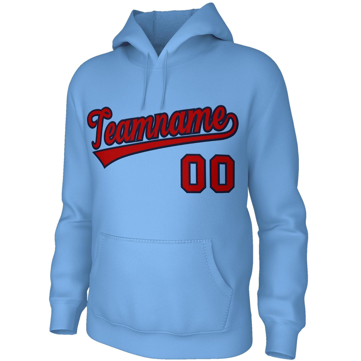 Custom Personalized Pullover Hoodies Stitched Name and Number Sweatshirts| KXKSHOP