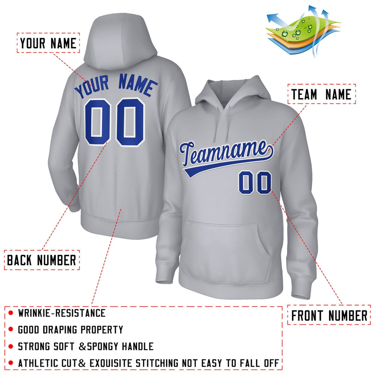 Custom Pullover Hoodies Personalized Stitched Sweatshirts for Men and Youth| KXKSHOP