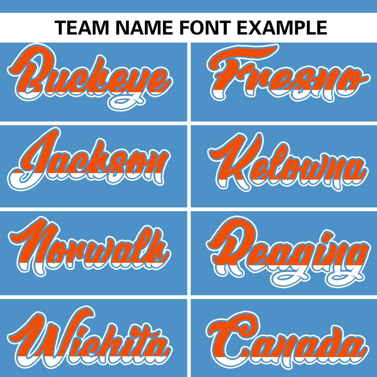 Custom Stitched Powder Blue Orange Raglan Sleeves Sports Full-Zip Sweatshirt Hoodie| KXKSHOP