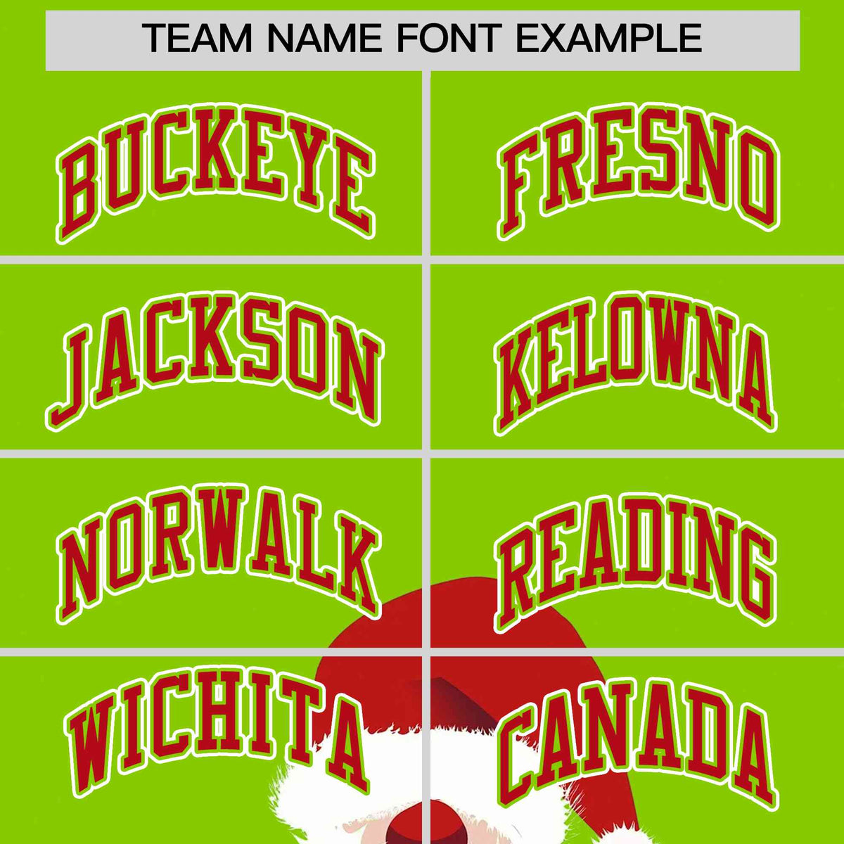 Custom Neon Green Red Christmas Graffiti Pattern Athletic Pullover Hoodie