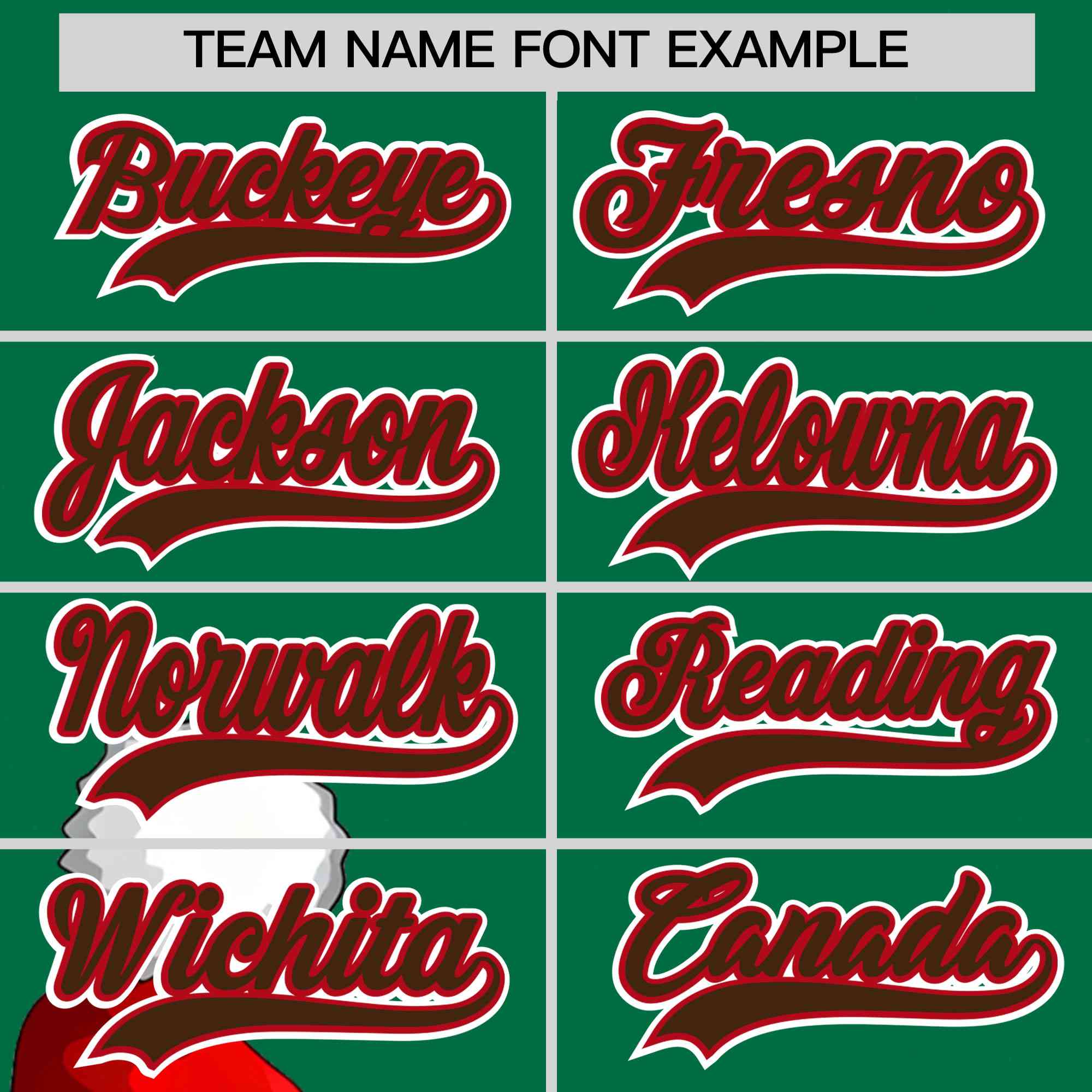 Custom Kelly Green Red Christmas Graffiti Pattern Athletic Pullover Hoodie