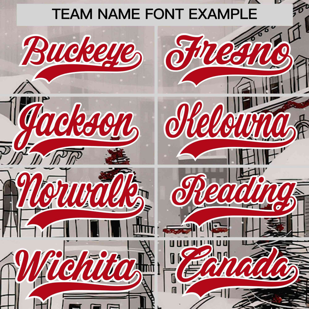 Custom White Red Christmas Graffiti Pattern Athletic Pullover Hoodie