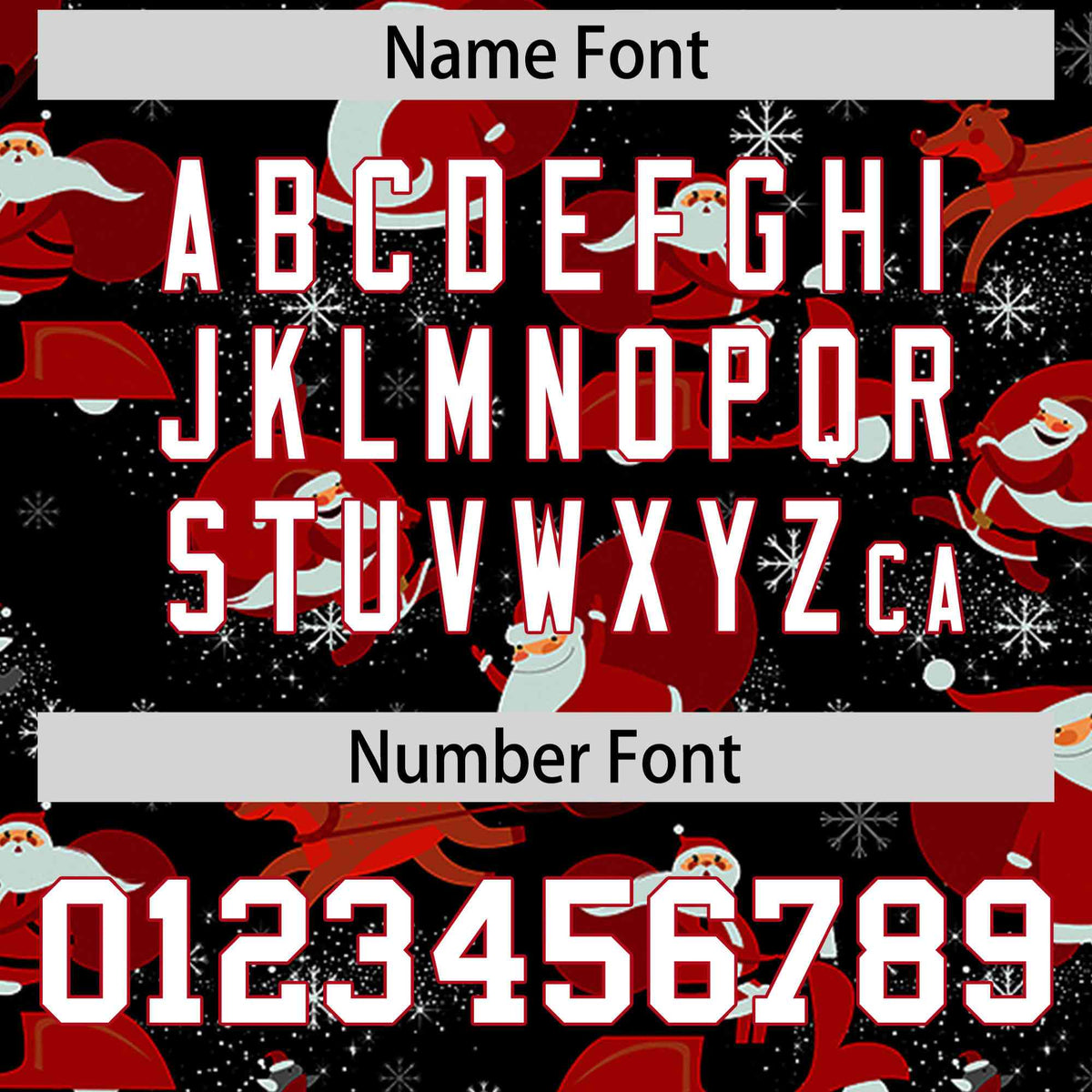 Custom Black Red Christmas Graffiti Pattern Athletic Pullover Hoodie