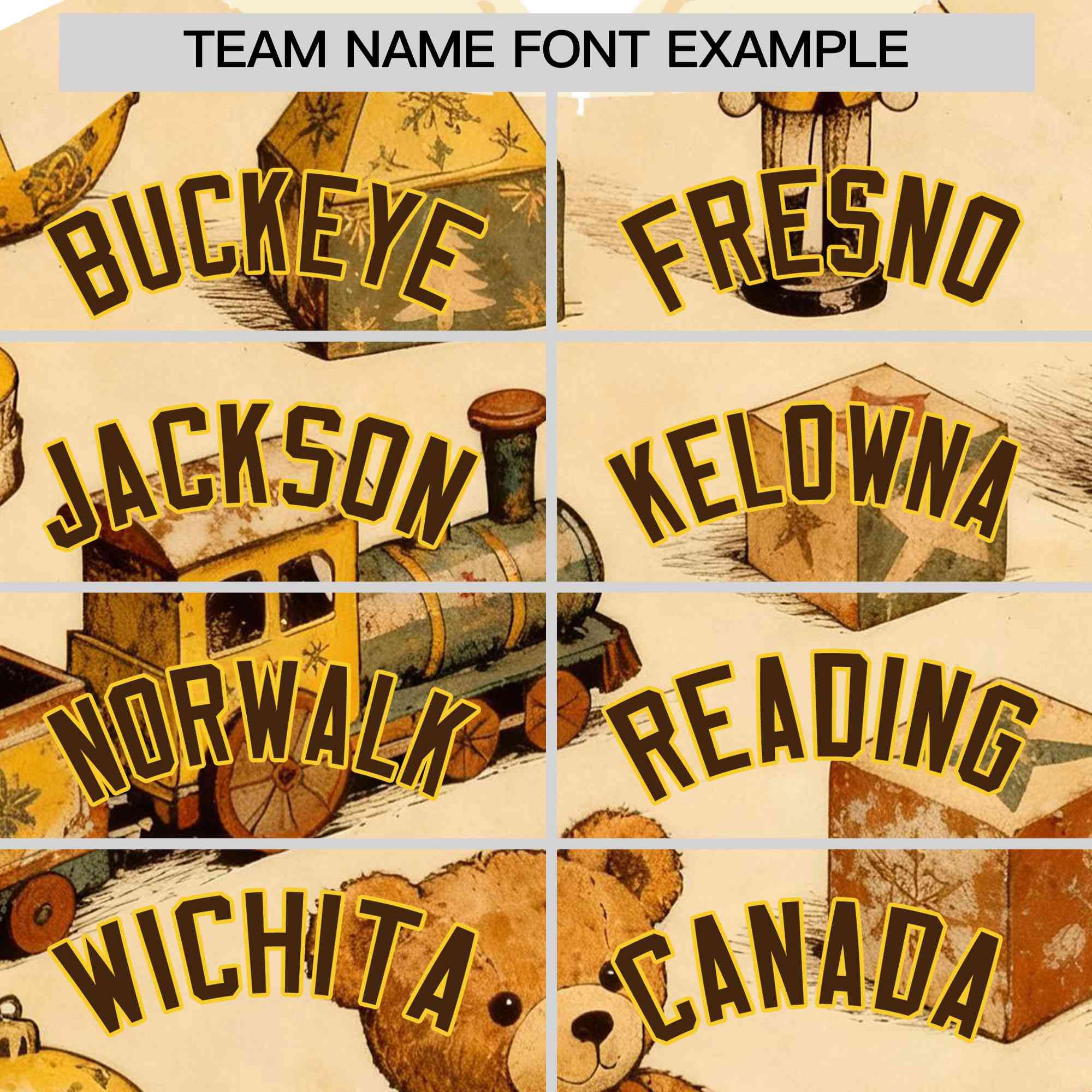 Custom Cream Light Brown Christmas Graffiti Pattern Athletic Pullover Hoodie