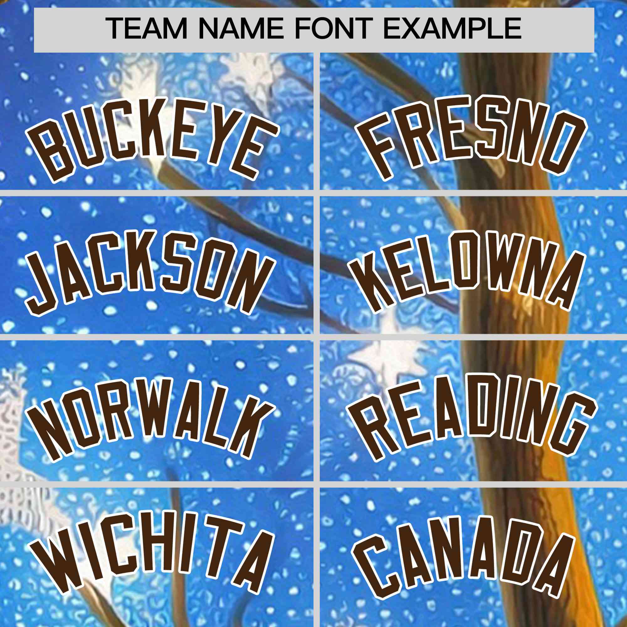 Custom Powder Blue Light Brown Christmas Graffiti Pattern Athletic Pullover Hoodie